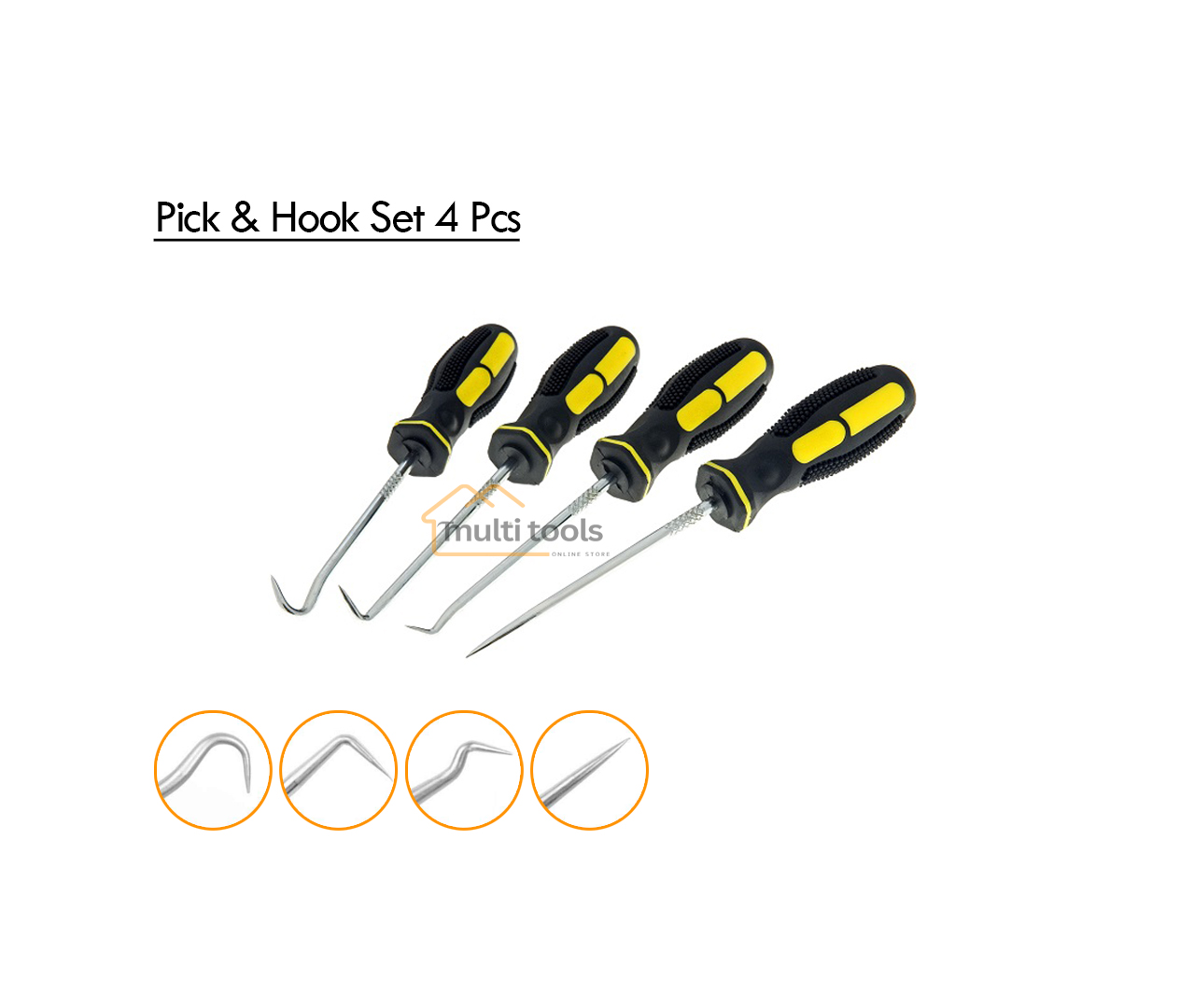 Pick & Hook Set 4Pcs